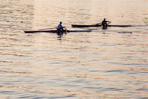 Regatta Skulls Rowing Race Girl Stock Photo Image Of Fitness Color