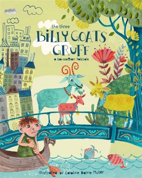illustration book illustration layout billy goats gruff