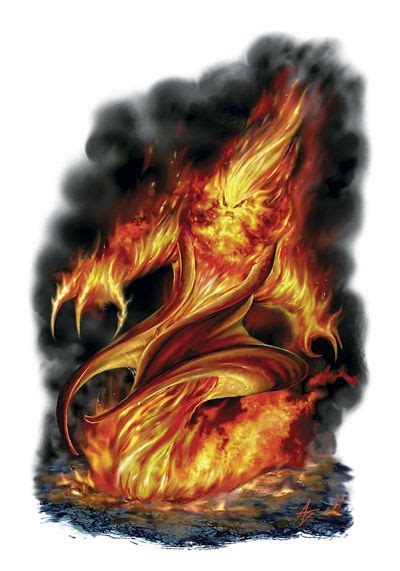 Fire Elemental Dandd