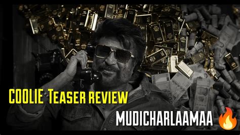 Thalaivar171 As COOLIE Teaser Review By Mukil Rajinikanth Lokesh