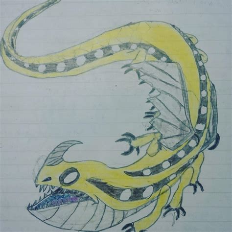 male fireworm dragon httyd  kyrakb  deviantart