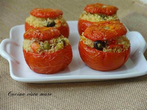 Pomodori Ripieni Nel Fornetto Versilia Cucina Vista Mare Pomodori