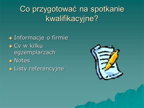 ROZMOWA KWALIFIKACYJNA Ppt Pobierz