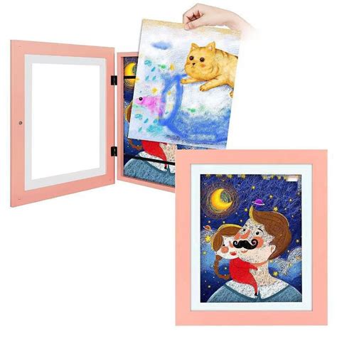 Apepal Kids Artwork Picture Frame Kids Art Frames – Front Opening And ...