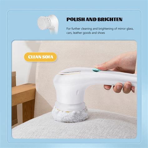 In Electric Spin Scrubber Portable Power Cleaning Brush Handheld