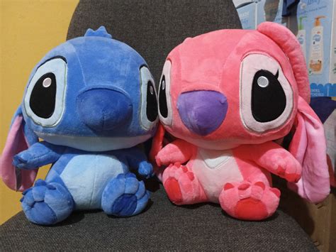 Stitch and Angel Plush by LRowling on DeviantArt