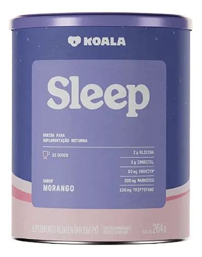 Koala Sleep Morango - Koala Sleep Sabor Morango 264g Um Sono Inteligente Morango | Frete grátis