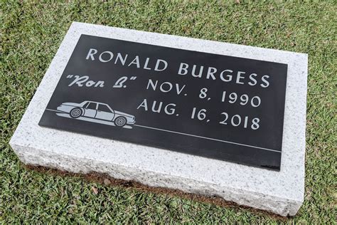 Custom Single Grave Marker Portfolio — Brown Memorials