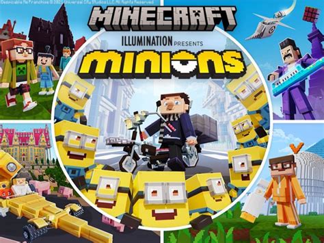 Minions X Minecraft Dlc Now Available In Minecraft Marketplace Today