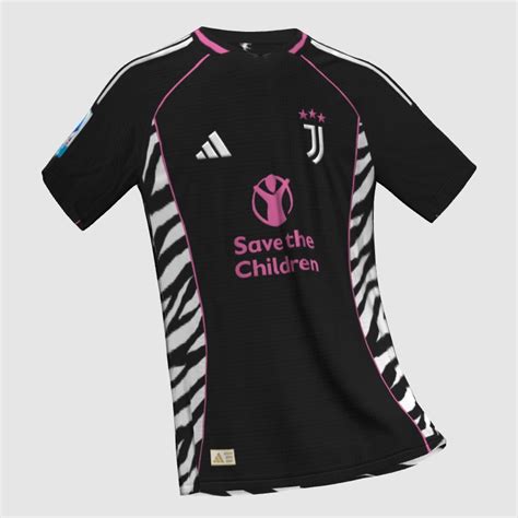 Juventus Third Concept Zebra Fifa Kit Creator Showcase