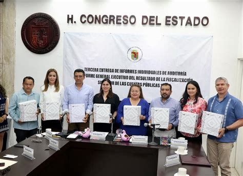 Recibe Congreso Del Estado Tercera Entrega De Informes Individuales De