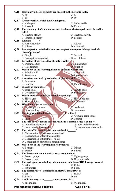 Solution Mdcat Practice Paper Studypool