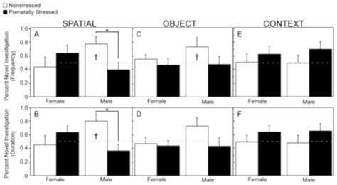 Maternal Stress During Pregnancy Causes Sex Specific Alterations In Offspring Memory Performance