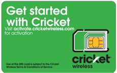 Cricket Wireless SIM-Crick01