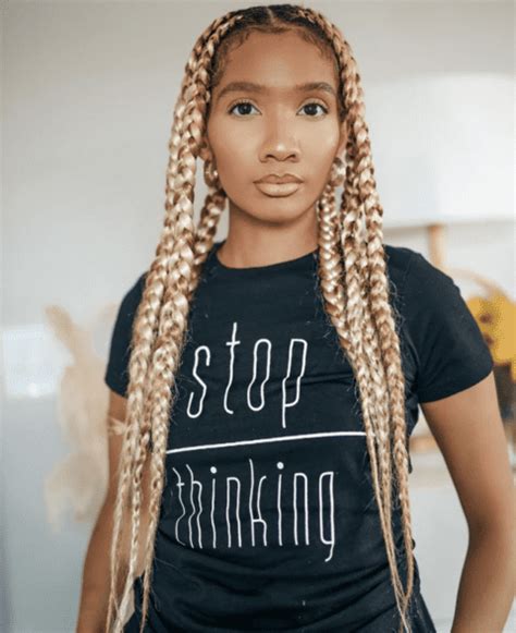 Blonde Braided Hairstyles From Knotless Box To Faux Locs