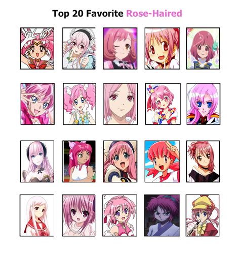 Top 20 Favorite Rose Haired By Amychen803 On Deviantart