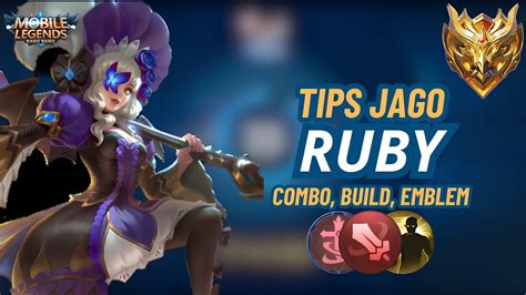 Cara Main Ruby Build Emblem Ruby Terbaru Ruby Xp Lane