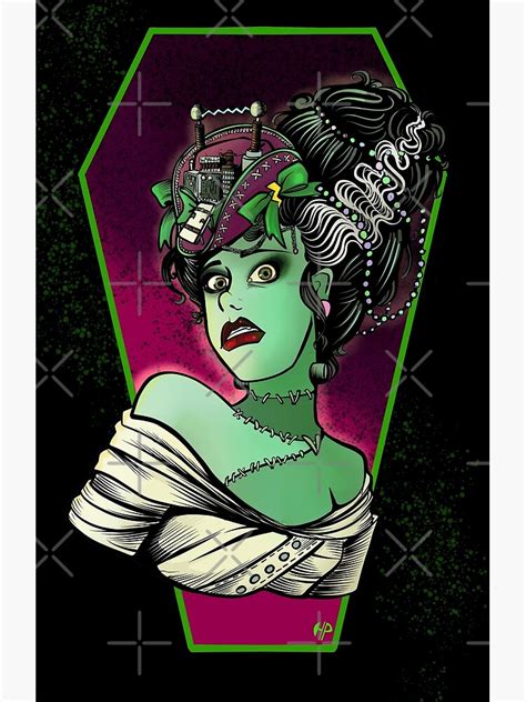 "Lady Frankenstein" Poster by HollyPierson | Redbubble