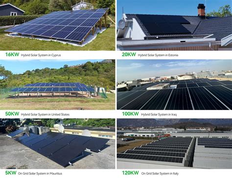 Custom 50kw Three Phase On Grid Solar Systemwholesale 50kw Three Phase On Grid Solar System