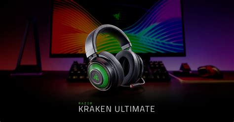 Razer Kraken Ultimate with Active Noise-Canceling Microphone | Razer ...