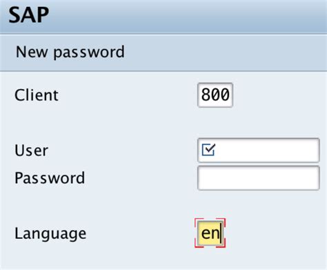 How To Sap Login And Password Change In Sap Sap Tutorial