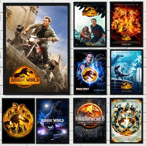 Jurassic World Dominion 2022 Quad 30x40 Original Movie Posters The