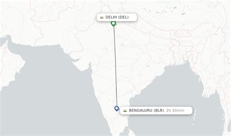 Direct Non Stop Flights From Delhi To Bengaluru Schedules