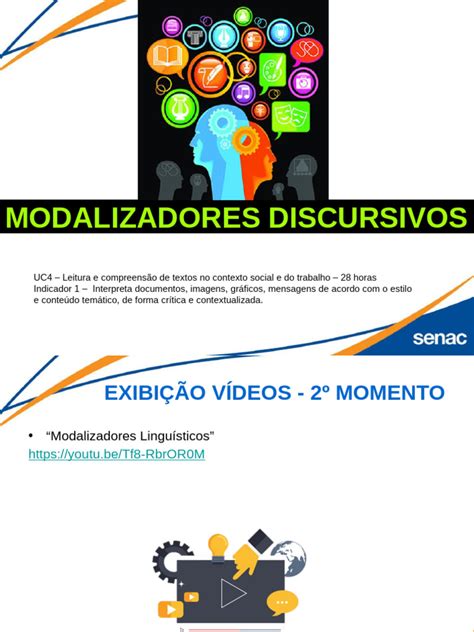 O Que São Modalizadores Discursivos - Aula 1 - UC4 - I1 - Modalizadores Discursivos | PDF