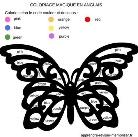 3 Coloriages Magiques En Anglais Pour Apprendre Les Couleurs