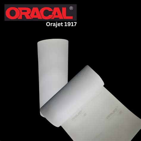 Orajet 1917 - Inkjet Printable Permanent Adhesive Vinyl — The Crafty ...