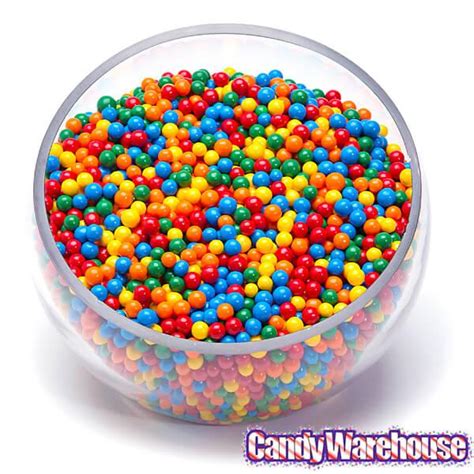 Micro Assorted Colors 1 4 Inch Jawbreakers 2lb Bag Candy Warehouse