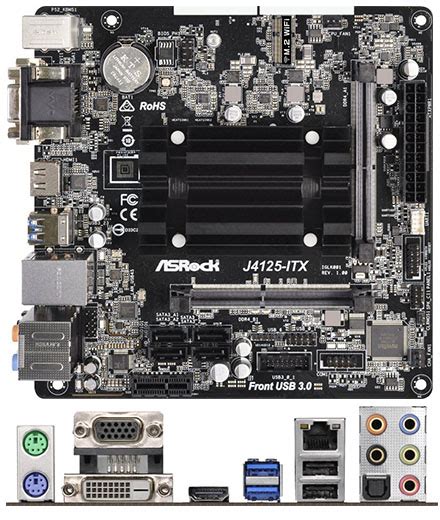 Asrock J Itx Intel Celeron J X Ghz X Pcie X Audio