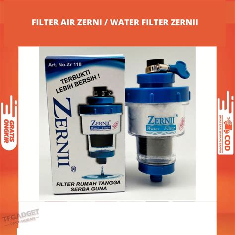 Jual Filter Air Zerni Water Filter Zernii Shopee Indonesia