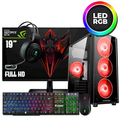 Pc Gamer Completo I Gb Tb Monitor Kit Gamer Wifi E Garantia