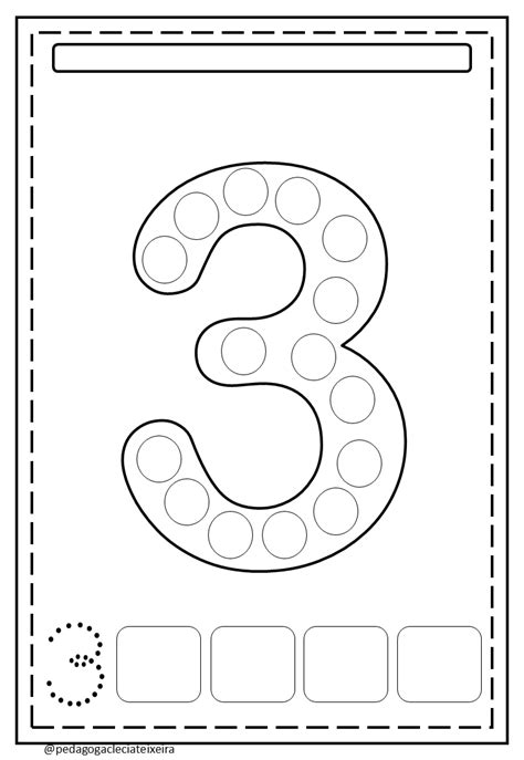 Como Colocar A Bolinha Em Cima Do Numero - Números com bolinha em cima para imprimir - Clécia Teixeira