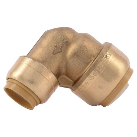 Sharkbite In Brass Degree Push To Connect X Female Pipe Thread