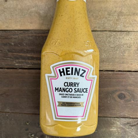 940g Heinz Curry Mango Sauce Bottle 1x940g And Low Price Foods Ltd