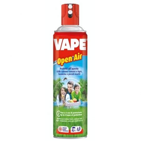 Vape Open Air Spray Insetticida Per Spazi Aperti E Semi Aperti 500 Ml