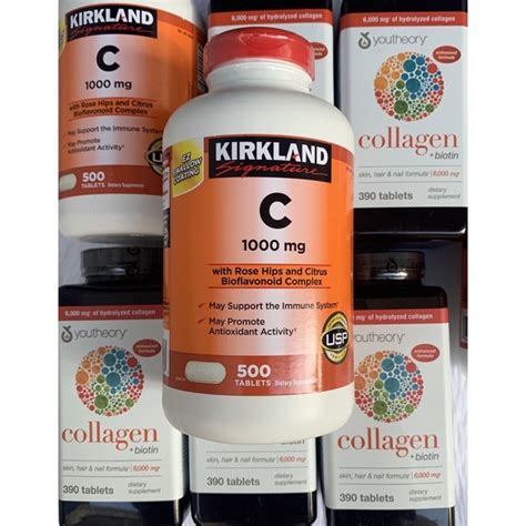 Kirkland Signature Vitamin C Mg Tablets Shopee Philippines