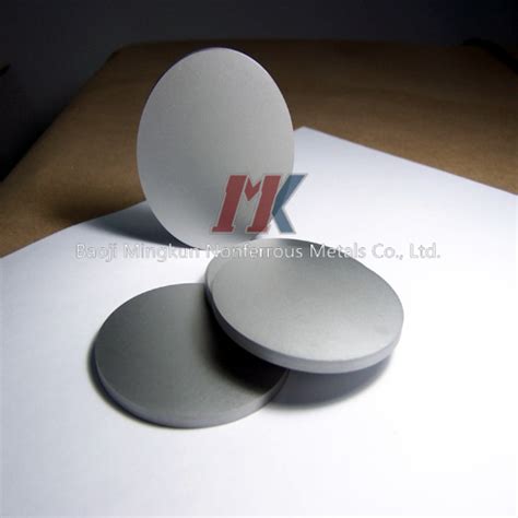 China Customized Zirconium Sputtering Targets Manufacturers Suppliers