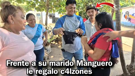 Doña Gloria acepta el C4lzon que Manguero le regalo estando su Marido