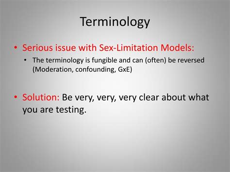 Ppt Sex Limitation Models Powerpoint Presentation Free Download Id 6011562