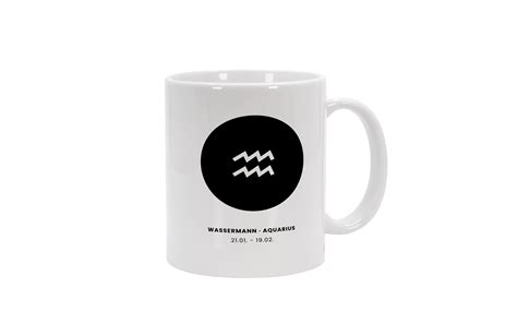 Tasse Sternzeichen Wassermann Symbol Motivisso