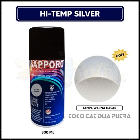 Jual Sapporo 300ml Hi Temp Silver Anti Panas Shopee Indonesia