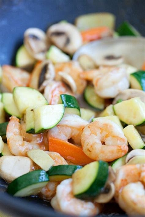 Zucchini And Shrimp Stir Fry Best Asian Recipe Rasa Malaysia