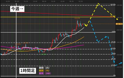 【ドル円相場分析】ドル円相場観測vol73【20200131】 Map Out Put