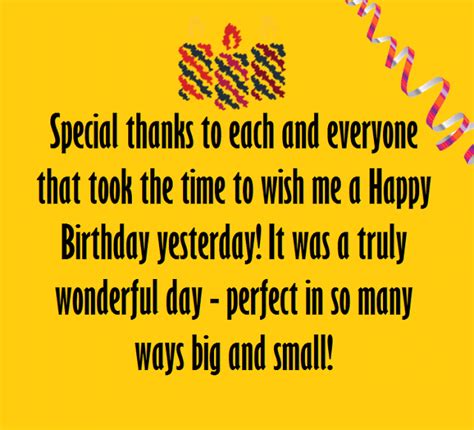 Thank You All Quotes For Birthday Wishes - ShortQuotes.cc