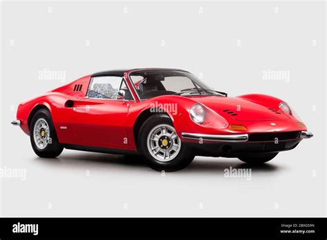 Ferrari Dino 246 Gts Front Angle Stock Photo Alamy