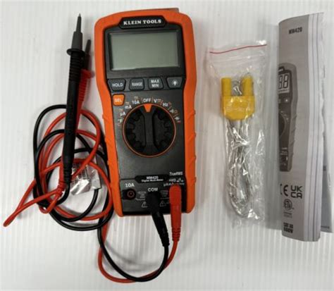 Klein Tools Voltage Meter W Amp Meters And Instructions Ebay