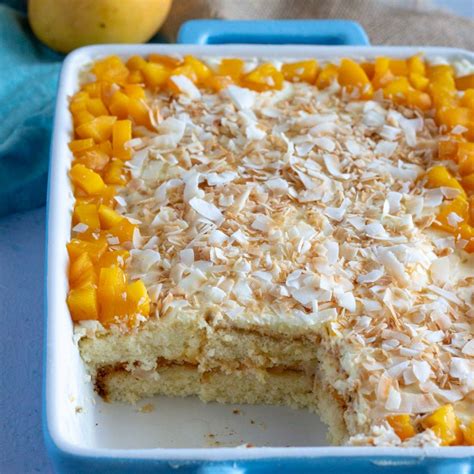 Mango Coconut Trifle Mango Coconut Layered Dessert